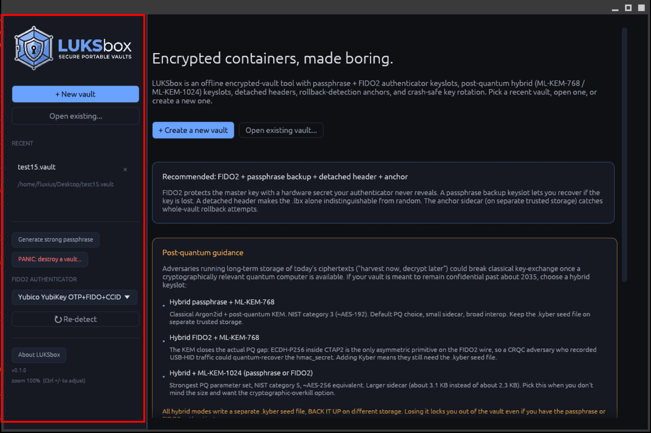 Sidebar with logo at top, version below, and a theme-toggle icon at the bottom